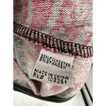 Funky People Sweater Dress Medium Floral Printed Long Sleeve Knit Knee Length Black Photo 6