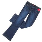 Spanx NWT 20327R Flare in Midnight Shade Pull-on Stretch Denim Jeans M x 33 ½ Photo 0