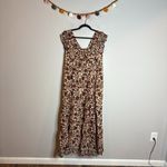 House of Harlow 1960 Mirabelle Ruffled Maxi Dress Brown Size XL Photo 2