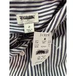 J.Crew NWT  Striped Ruffle Sleeve Midi Tiered Shirt Dress Women’s Size 2 Photo 5