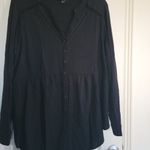 Torrid Black Tunic Size 0 Women's Top Photo 2