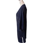 Gap Deep Blue Women's Knitted Open Front Cardigan Sz M Photo 2