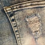 Rock and royal distressed jean shorts Blue Size M Photo 4