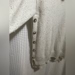 Cynthia Rowley Cream Knit Sweater Photo 2