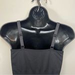 Juicy Couture Black Bling Cami Compression Tank Adjustable Straps Sz Large Y2K Photo 6