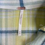 Free People By My Side Long Button Up Tunic Top Blouse Shirt Duster Womens M Photo 12