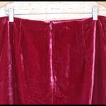 Anthropologie  | Raspberry Montie Velvet Mini Skirt Photo 6