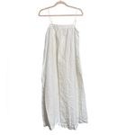 Urban Outfitters  UO White‎ 100% Linen Juliana Midi Dress Women’s Small Photo 3