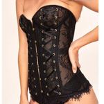 Adore Me NWOT Axelle Contour Corset Medium Coquette Sexy Boudoir Photo 2