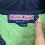 Vineyard Vines Quilted 3/4 Zip Pullover Sweatshirt Navy Green Photo 11