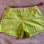 J.Crew green cotton chino shorts size 8 zipper fly casual summer Photo 6