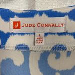 Jude Connally Blue Swirl Megan 3/4 Sleeve Jude Cloth Shift Dress Sz.L Size L Photo 7