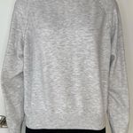 A New Day Grey Mock Neck Sweater Photo 0