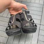 LAUREN by Ralph Lauren Women’s Kelcie Open Toe Casual Espadrille Sandals Sz 9.5 Black Photo 5