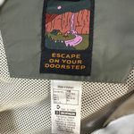 Decathlon QUECHUA Green Hooded Jacket Water Resistant Outdoor Size L Rain Hiking Size L Photo 3