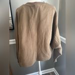 Athleta NWT FOREVER FLEECE DOLMAN CROP SWEATSHIRT Sweater CLAY Size XL Photo 3