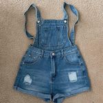 SheIn DENIM OVERALL SHORTS Photo 1