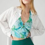 Urban Outfitters O-Ring Halter Top NWT Size S - Blue Photo 3