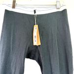 SKIMS  Women's Cotton Rib Front Fly Legging Soot Black NWT Size XS Photo 1