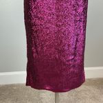 Donna Karan Sequined Sleeveless Midi Sheath Colorful Pink Size 8 Sleeveless Photo 8