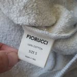 Fiorucci  Womens Gray Angels Graphic Athleisure Trendy Sweatshirt Size Small Photo 3