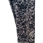 Zumba  Wear Aztec Print Black Gray Capri Leggings Size S Photo 6
