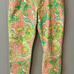 Lilly Pulitzer  Worth Skinny Mini Zip Jean Size 8 Photo 0