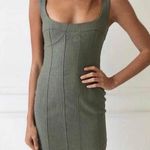 Bec & Bridge Stella Pink Ramie Fitted Sleeveless Scoop Neck Mini Dress Size 6 Photo 8