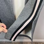 Calvin Klein  Performance Fleece Pants Gray Heather Stripe Slit Leg Women's Sz XL Photo 5
