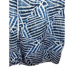 Rafaella Blue White Wide Leg Elastic Waist Lightweight 22W Dress Pants NWT Photo 2