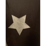 Live Love Dream  Star Print Leggings Black Silver Yoga Workout Women's Size XL Photo 9