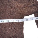 Scotch & Soda Maison Scotch Voila Brown Shimmery Pullover Sweater SMALL Photo 4