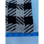 Coldwater Creek Houndstooth Blazer Chenille Jacket Black Size 12 Petite Womens Photo 8