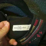 Abercrombie & Fitch Women’s Black Suede Sleeveless Dress Size XS Photo 2