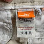 Puma Golf Shorts Womens Size 8 Athletic Sport Lifestyle Khaki Beige Lightweight Photo 3
