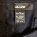 Alfani blue straight leg pants &side zipper size 6 Photo 1