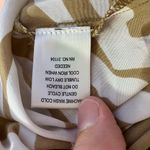 Madison Tan and White Zebra Print One Shoulder Top Brown Size L Photo 9