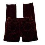 Sundance  Day & Night Burgundy Velveteen Jeans, Sz Petite 6 Photo 6