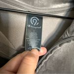 Champion Grey  Velvet Quarter Zip Pull‎ Over Sweater Photo 6