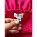 BD Collection Pink Sheer Smocked Tank Top Size L Photo 4