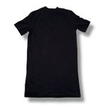 LOVE MOSCHINO Black Heart Logo T Shirt Dress Women Made in Turkey Size 8 Photo 3