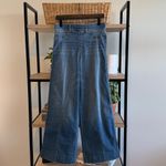 Spanx 20407R Seamed Front Wide Leg Denim in Vintage Indigo Pull-on Jeans, M Photo 1