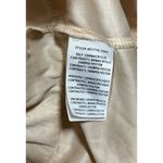 A'Reve Women’s Dress Sz L Sweater Ruffle Boho Hippie Ruffle Crochet Tan Size L Photo 3