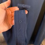 Emerson Rose Navy Blue Sleeveless Crisscross Top Stretchy Lined Dress Size 6 Photo 7