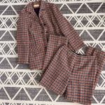 Pendleton Vintage 1970’s houndstooth 2 piece suit set blazer & pants americana Photo 3