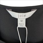 Joie NWT  Kriston Silk Floral Print Mini Dress in Black Size Medium Photo 10