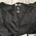 Adidas  black & green lined running shorts - Size L Photo 6