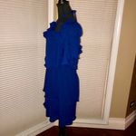 Parker  Layered Dress With Tie on Neckline Photo 3