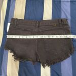 O'Neill NWT Black Frayed Hem Jean Shorts Photo 7