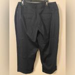 Avenue New NWT  Black‎ Modern Fit Cuffed Crop Chinos Size 14 25” Inseam Photo 1